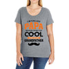I'm Called Papa Because I'm Way Too Cool To Be Called Grandfather Ladies Curvy T-Shirt