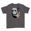 hockey mask halloween Youth Tee