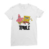 Trouble Ladies Fitted T-Shirt