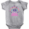 heavy meowtal Baby Bodysuit