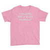 you gotta risk it to get the biscuit Youth Tee