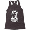 nope Racerback Tank