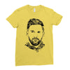 lionel messi 2 Ladies Fitted T-Shirt