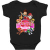 paw patrol birthday girl auntie Baby Bodysuit