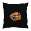 visit mars Throw Pillow