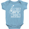 Family Trip To Moon Baby Onesie