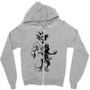 saiyan sun Zipper Hoodie