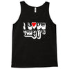i love the 90's  musik dj fun Tank Top