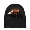 Bear Adventure With Roses Baby Beanies