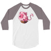 lion in a box 3/4 Sleeve Shirt