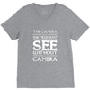 see without a camera V-Neck Tee