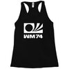 wm 74 germany world cup 1974 retro football Racerback Tank