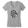 the catcher Women's V-Neck T-Shirt