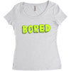 bored Women's Triblend Scoop T-shirt