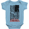 god bless america Baby Bodysuit