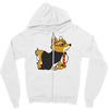 corgi potter Zipper Hoodie