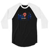 map marker death 3/4 Sleeve Shirt