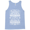 Real Kings Are Born On December 5 Tank Top