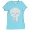 the punisher long sleeves Ladies Fitted T-Shirt