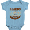 beards turn laziness into awesomeness Baby Onesie