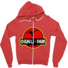 chunli park Zipper Hoodie