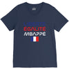 Librate Egalite Mbappe France V-Neck Tee