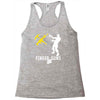 finger guns batle royal gaming Racerback Tank