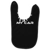 dont touch my car Baby Bibs