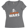strava wars Women's Triblend Scoop T-shirt