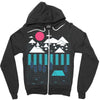 camp line Zipper Hoodie