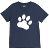 paw sticker vinyl decal V-Neck Tee