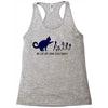 my cat ate your stick family Racerback Tank