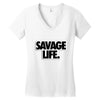 savege life Women's V-Neck T-Shirt