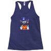 ghostly halloween Racerback Tank