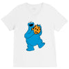 Cookie Monster V-Neck Tee