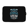 Grumpy Old Mechanic Laptop sleeve