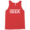 geek printed Tank Top