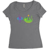 foiled again Women's Triblend Scoop T-shirt
