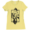 card girl deat game Ladies Fitted T-Shirt