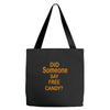 free candy Tote Bags