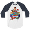 paw patrol birthday boy uncle 3/4 Sleeve Shirt
