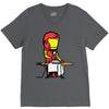 iron man V-Neck Tee