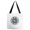 the dragon's knot Tote Bags