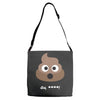 cute poo Adjustable Strap Totes
