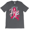breast cancer awareness hope ribbon heart T-Shirt