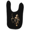 marilyn monroe machine gun gangster 100% cotton Baby Bibs