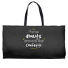 throw donuts Weekender Totes