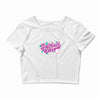 softball diva neon Crop Top
