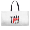 red running hood Weekender Totes