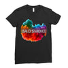 bad smoke Ladies Fitted T-Shirt